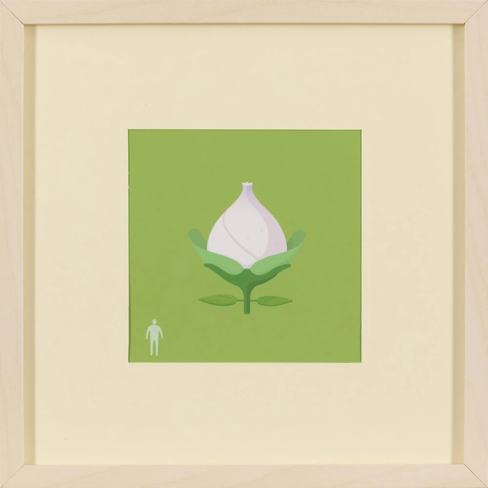 Žiga Roš - Cvet I (brez okvirja) - 2023