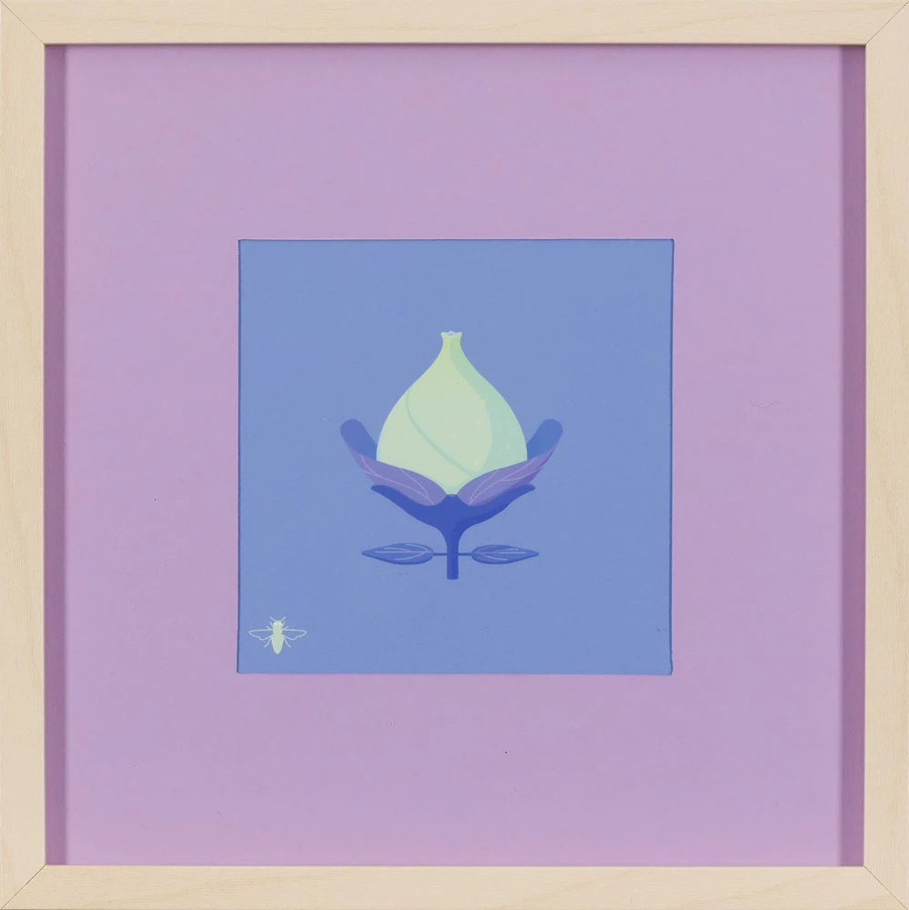 Žiga Roš - Cvet II (brez okvirja) - 2023