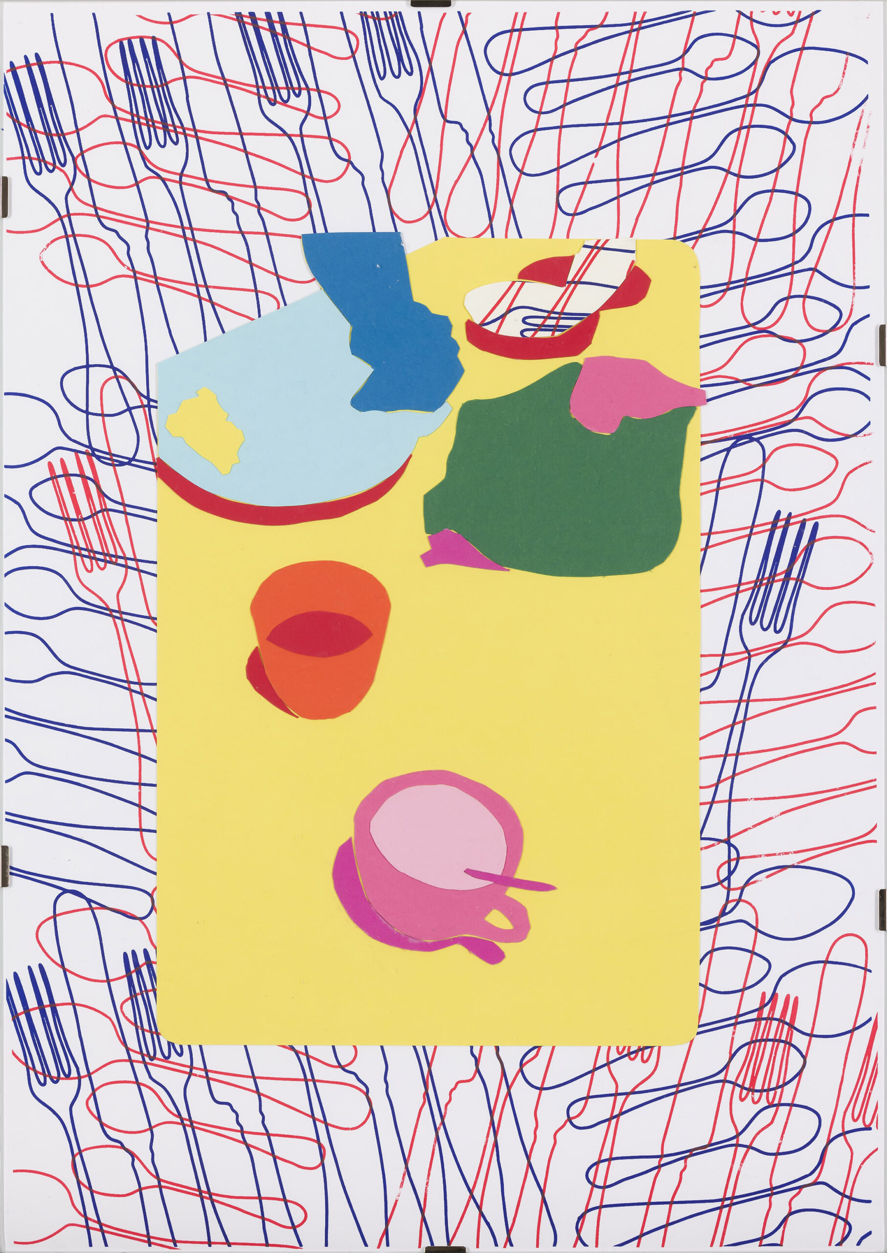 Lara Zupan: Zajtrk pri Maji (z okvirjem)