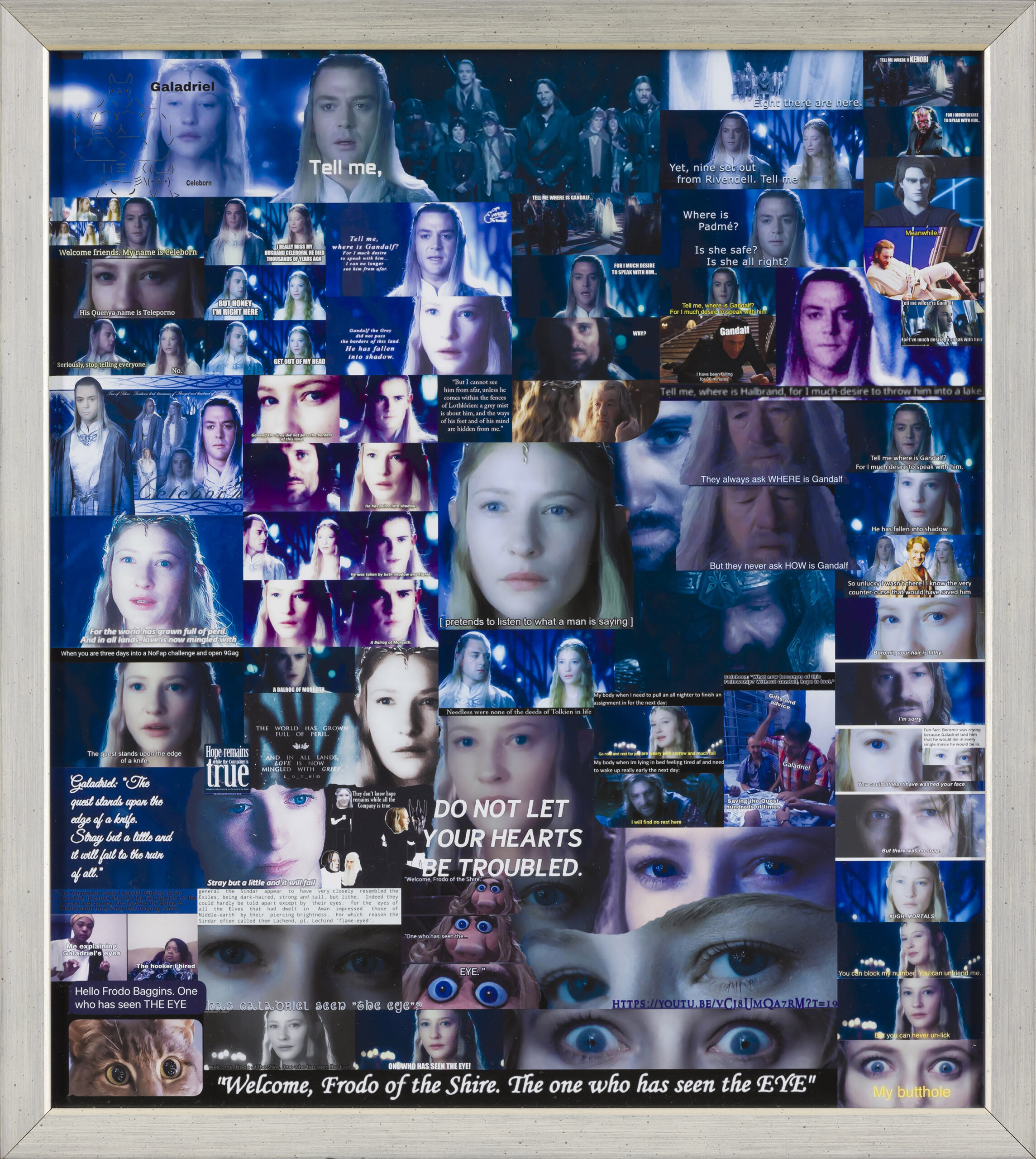 Sara Bezovšek: The one who has seen the EYE (z okvirjem)