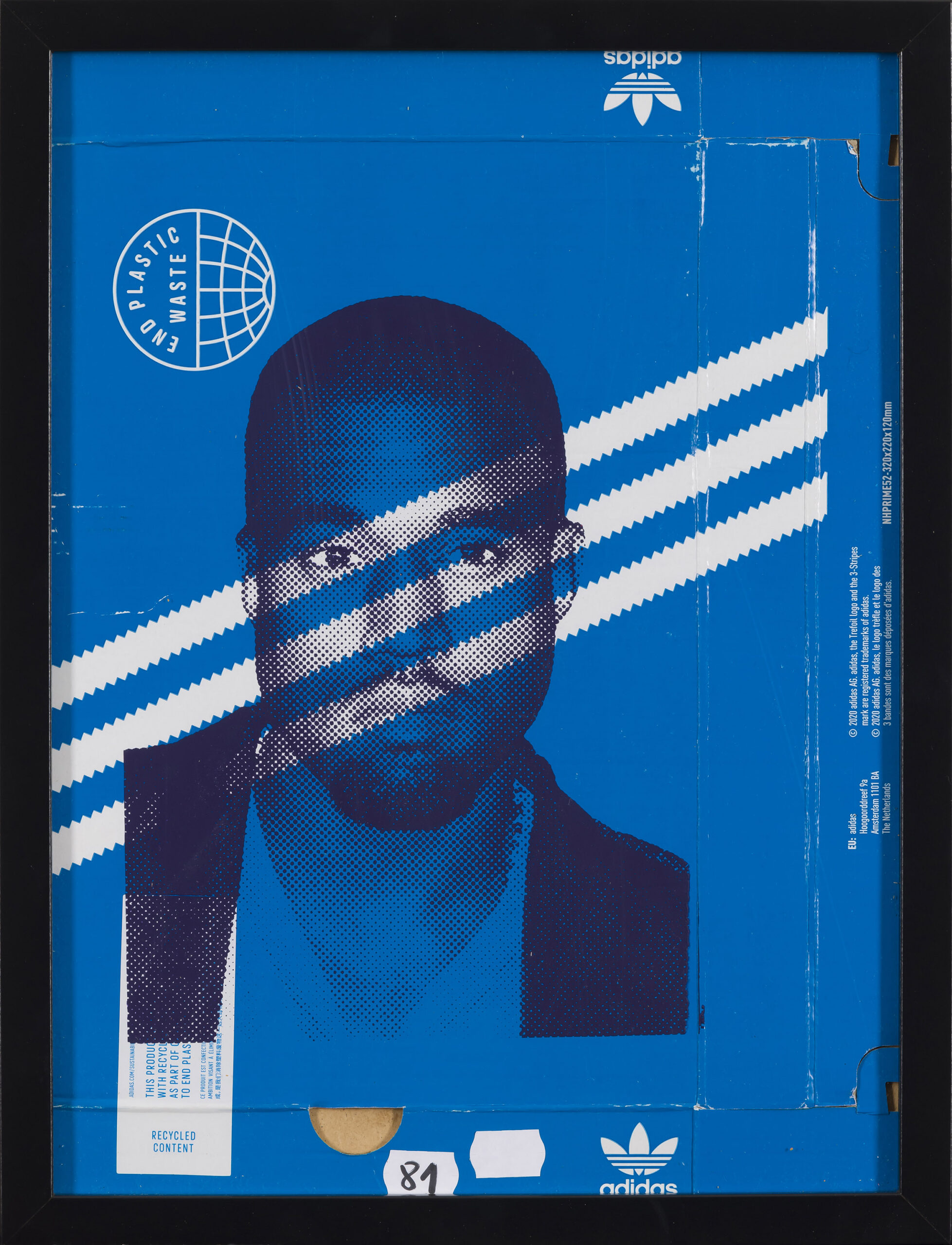 Lenart Merlin: Tri črte (z okvirjem)