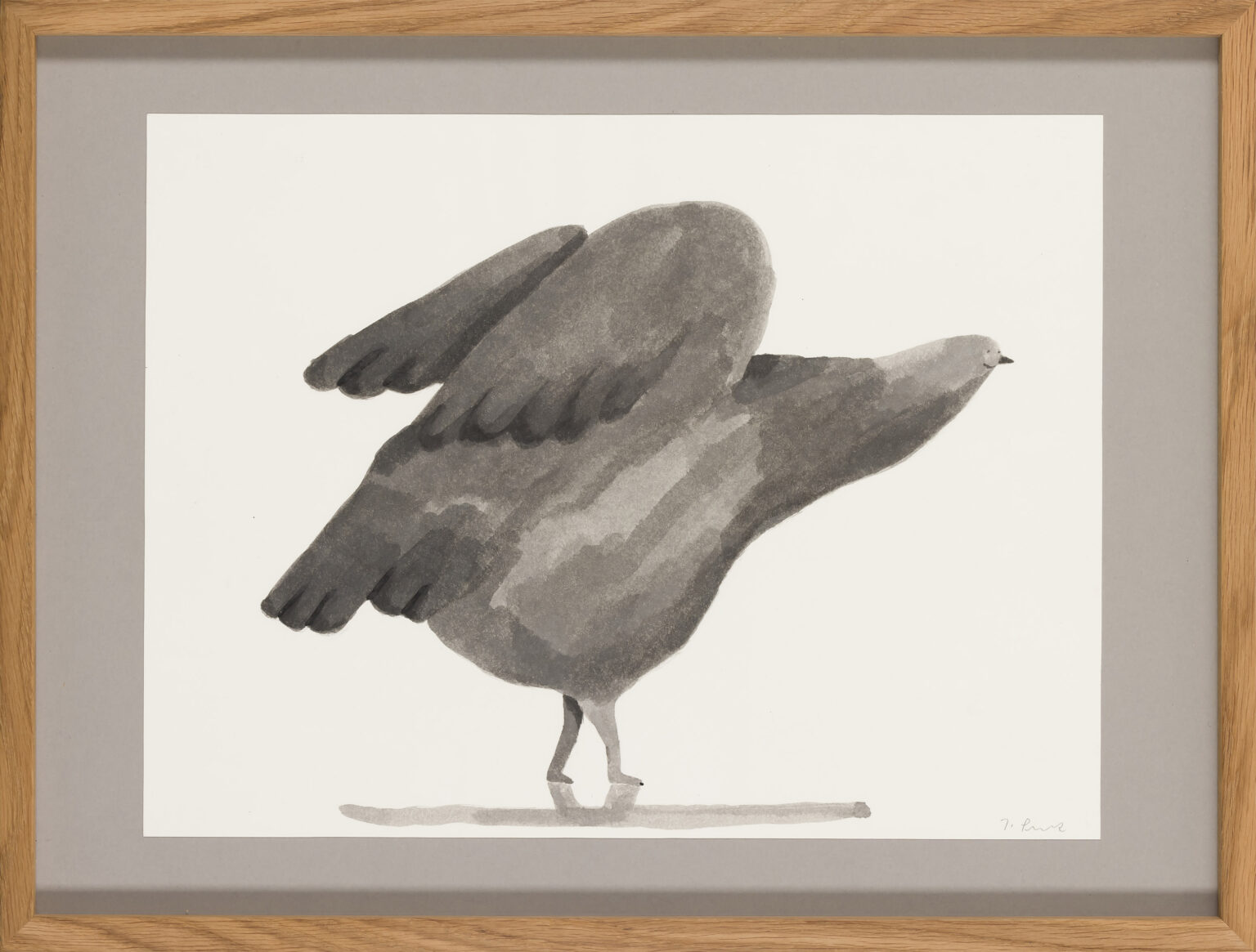 Tereza Prepadnik: Golob (z okvirjem)