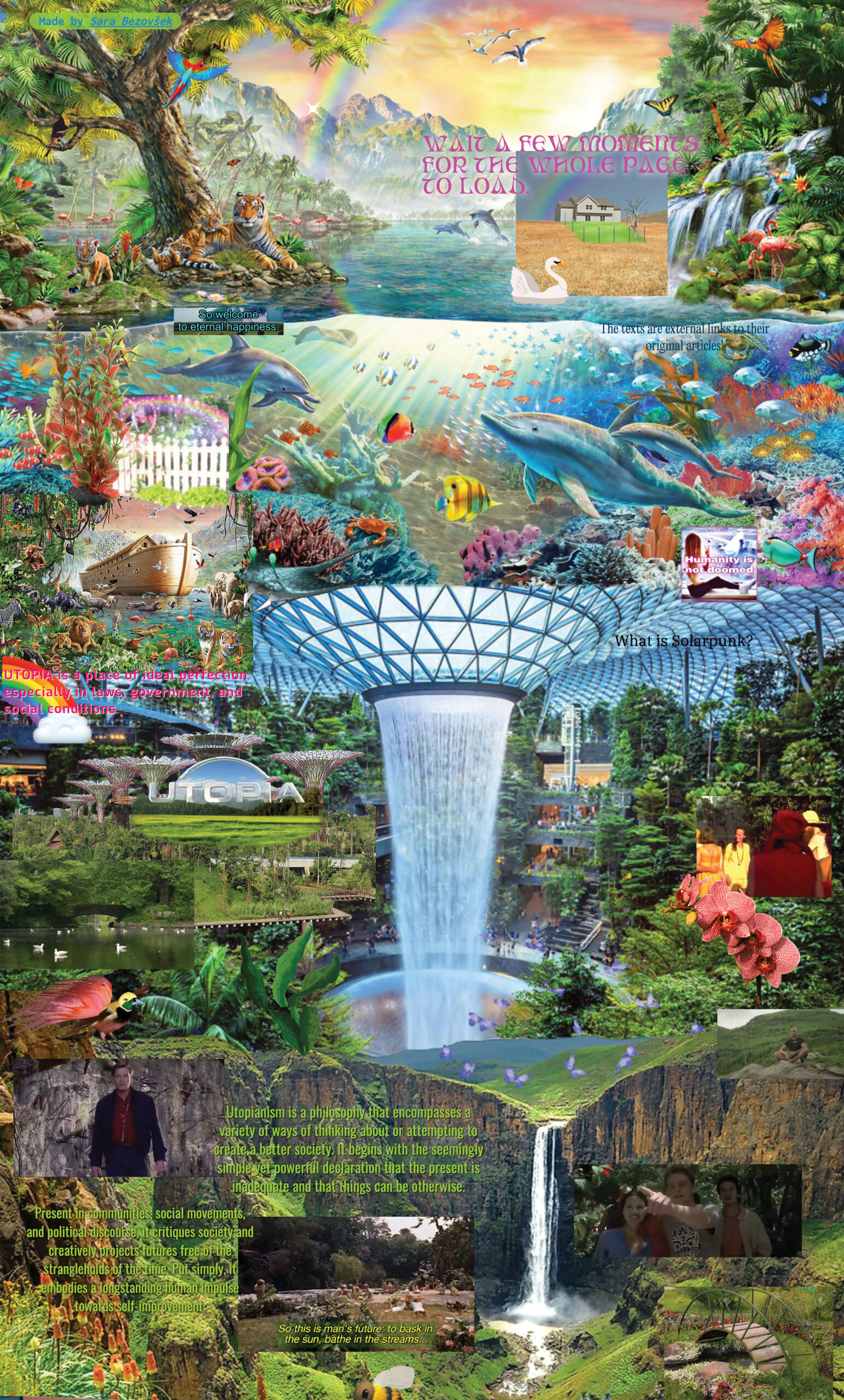 Sara Bezovšek: Welcome to eternal happiness