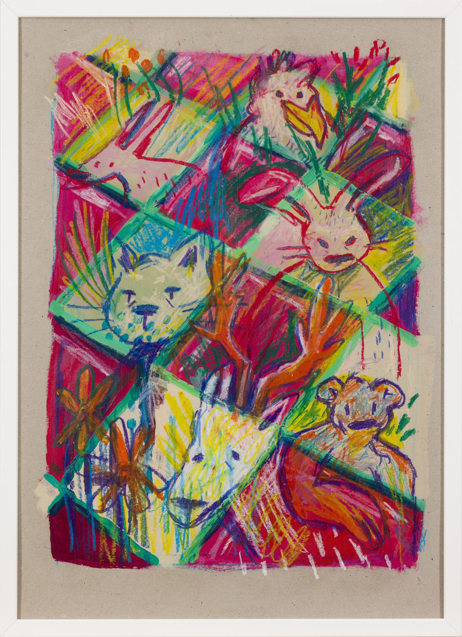 Sara Jagodic: Ploščice (z okvirjem)