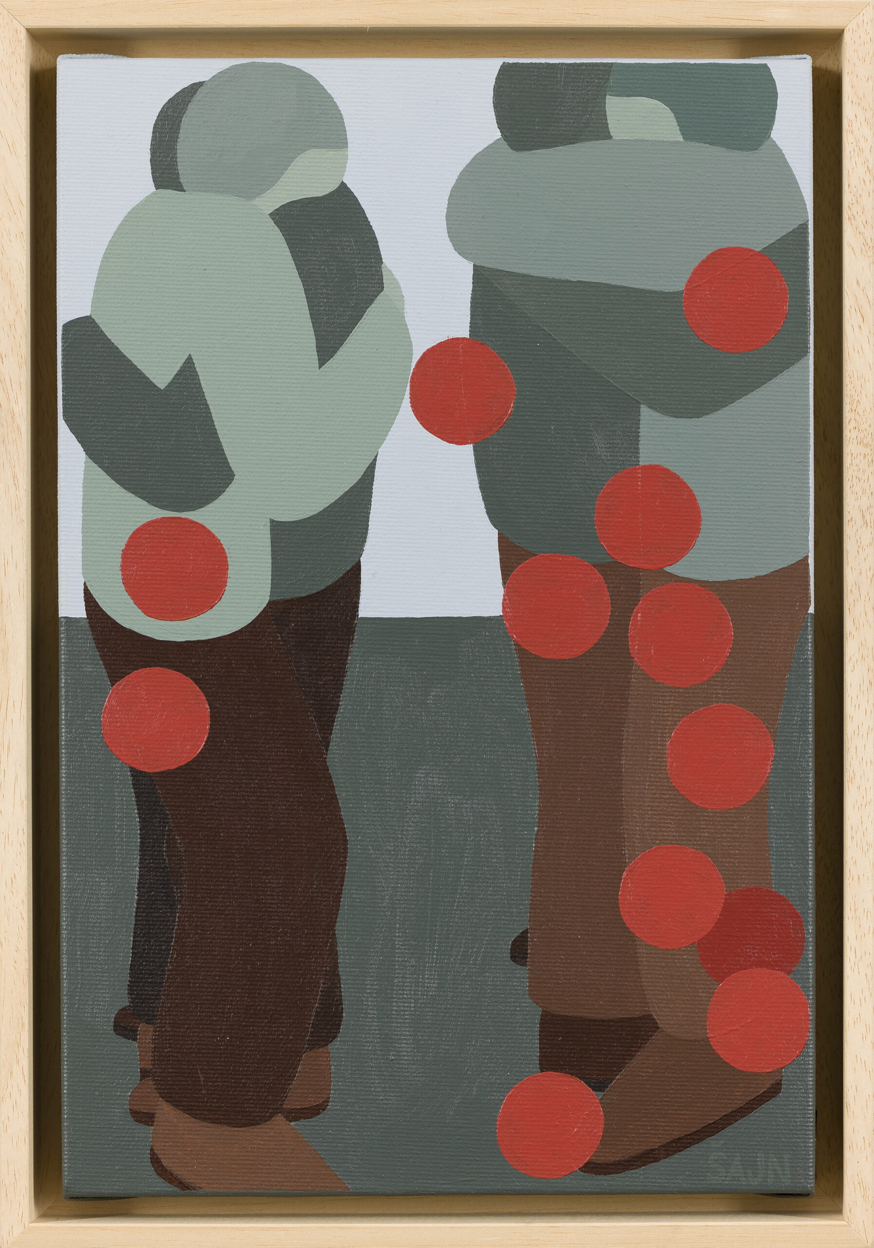 Marko Šajn: Landscape l., ll. (diptih)