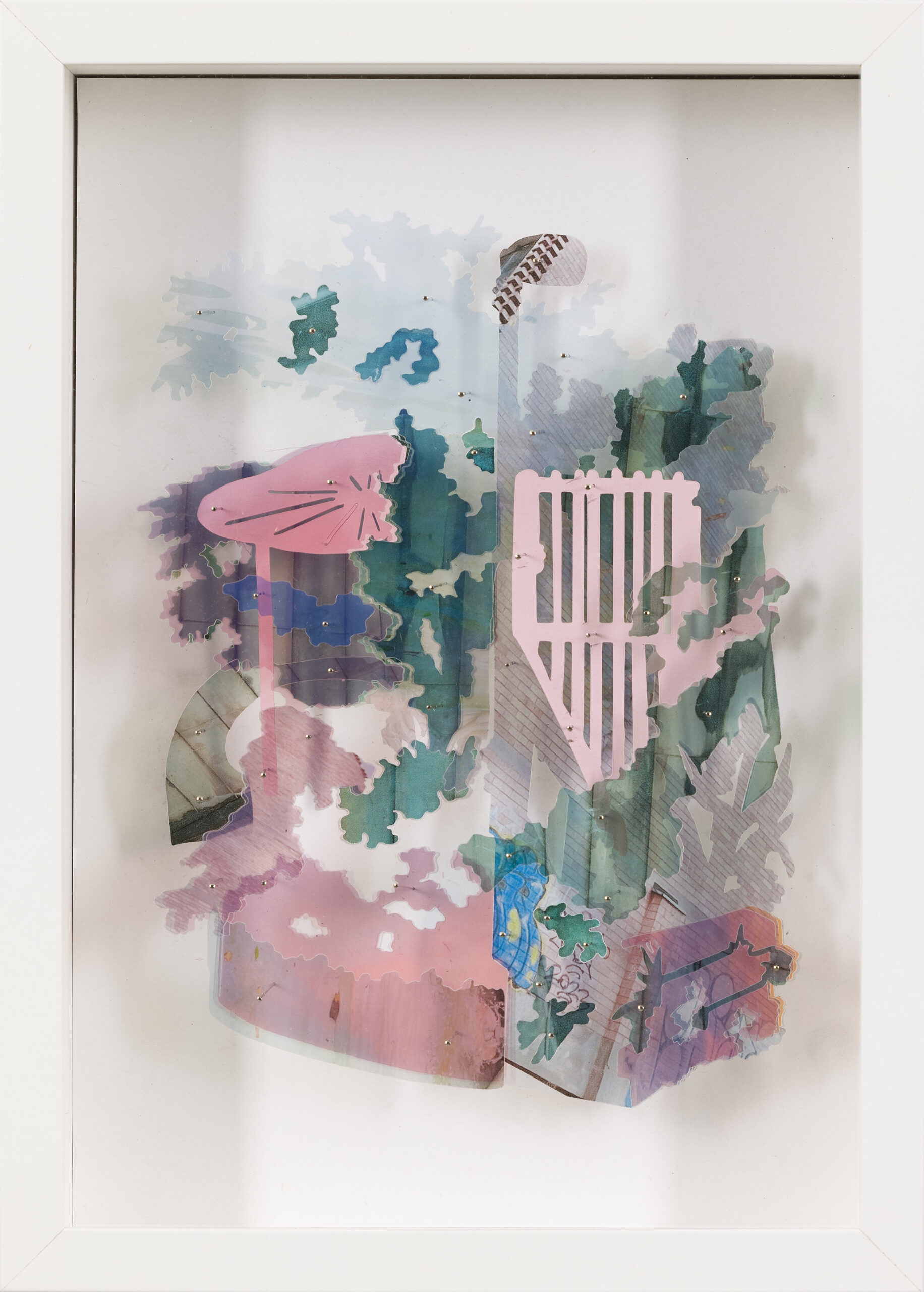 Janja Kosi: Déjà vu XIV (z okvirjem)