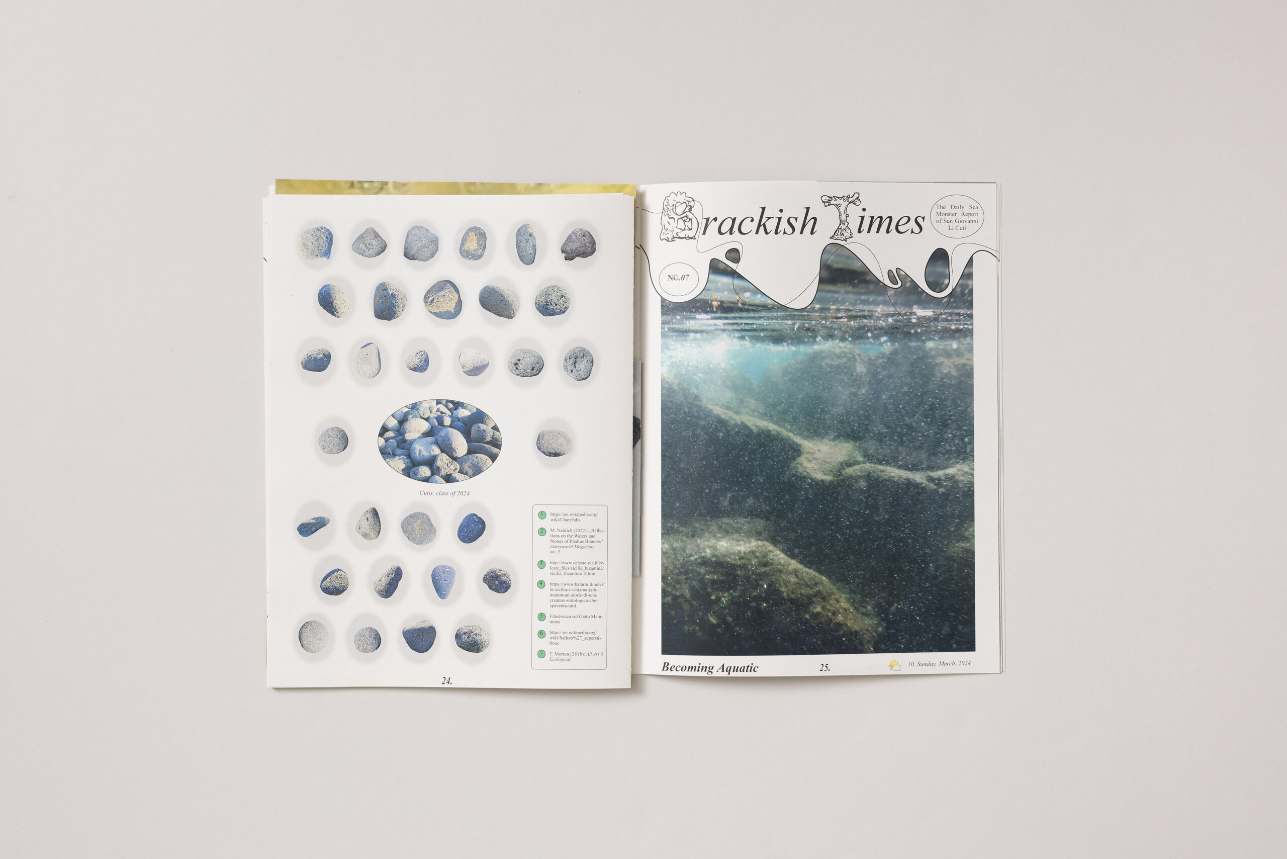 Kristine Nielsen in Ezter Koncz: Brackish Times - The Daily Sea Monster
