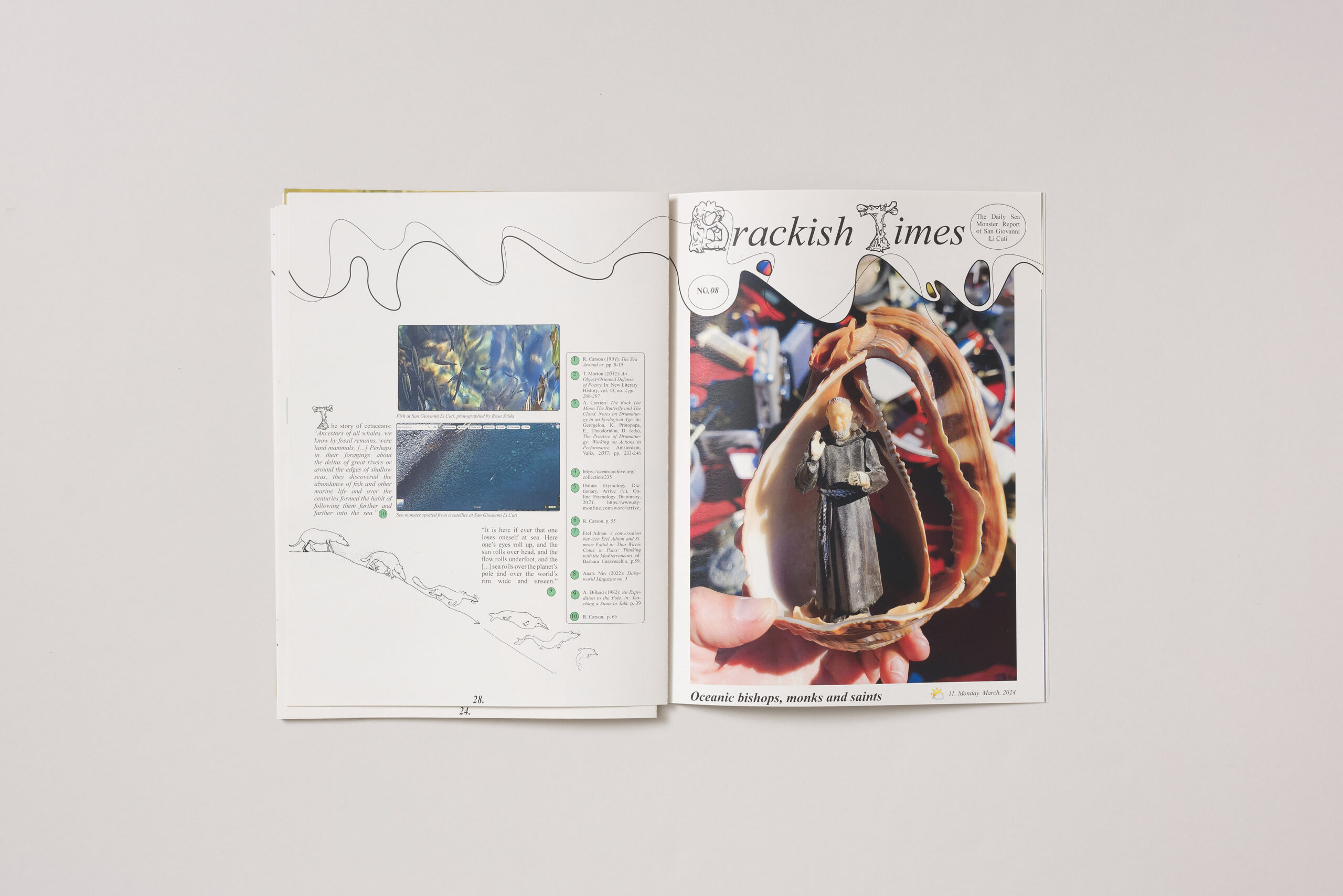 Kristine Nielsen in Ezter Koncz: Brackish Times - The Daily Sea Monster