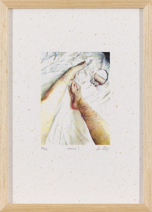 Lea Culetto: Waves I (z okvirjem)