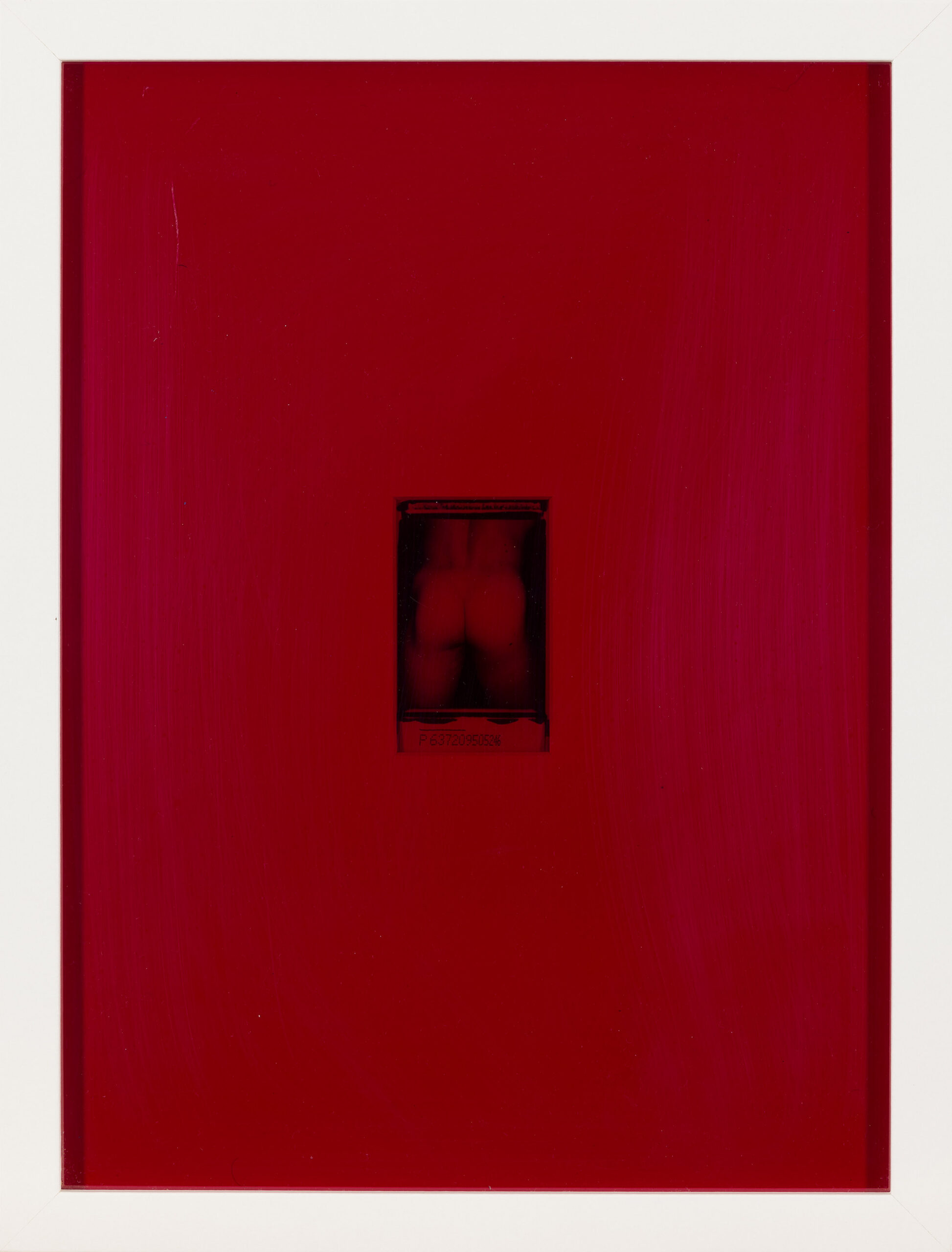 Marijo Županov: Rdeča (z okvirjem)