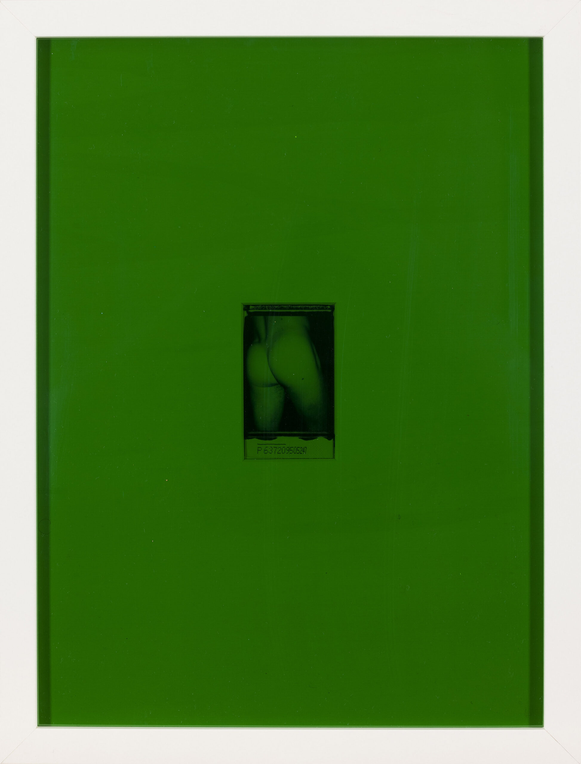 Marijo Županov: Zelena (z okvirjem)