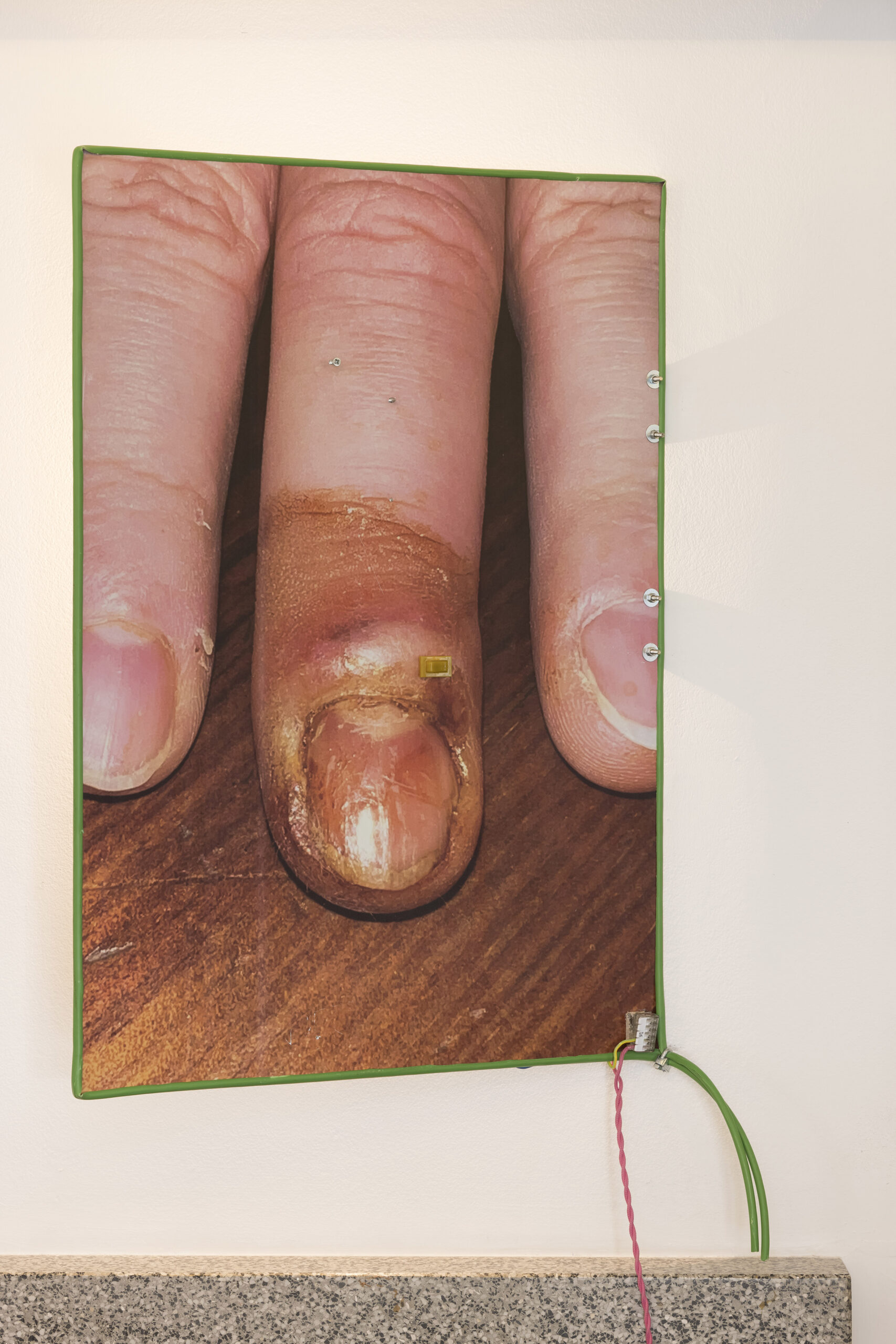 Vita Tušek: Ponudim ti tuj prst (z okvirjem)