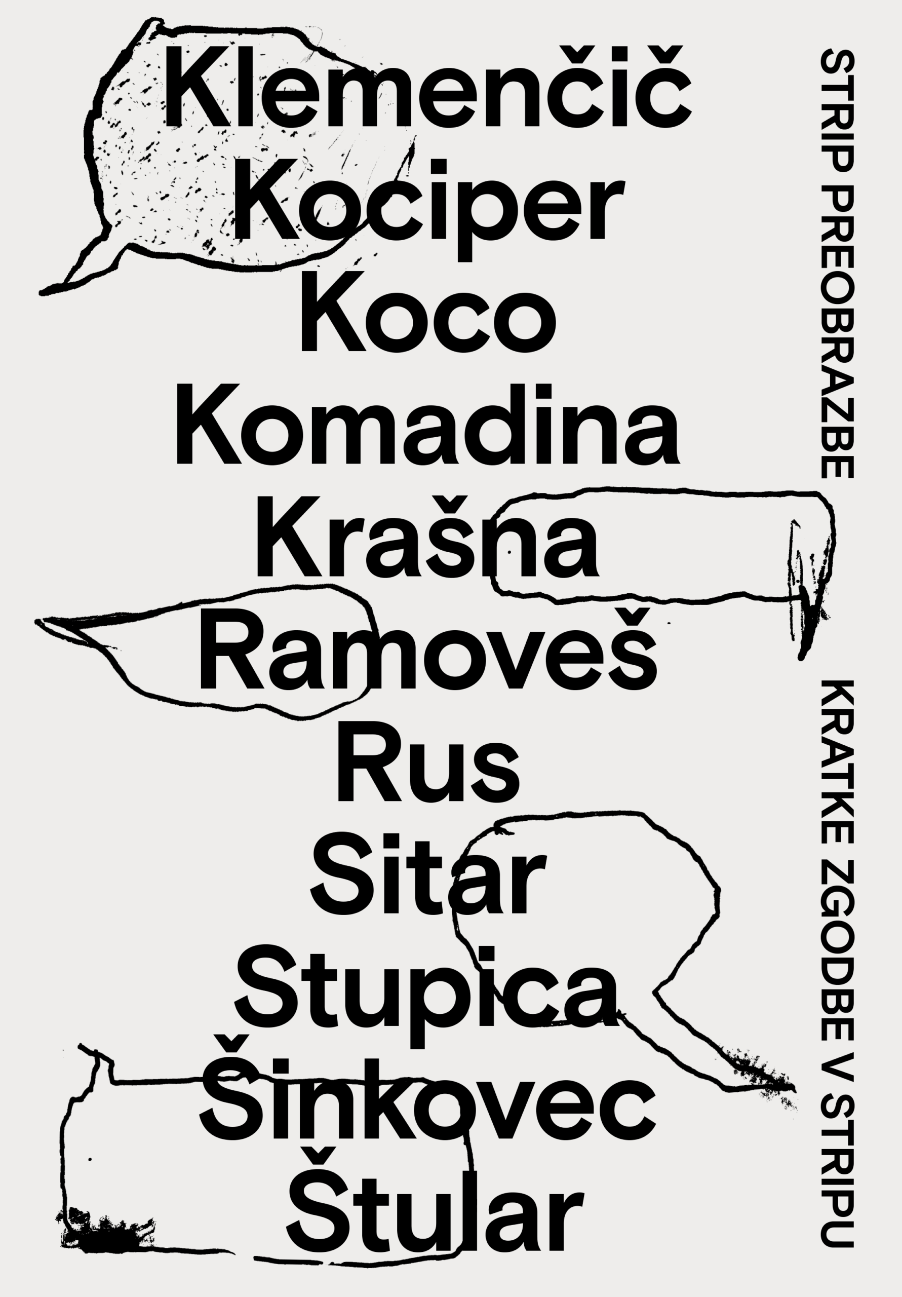 Strip preobrazbe: Kratke zgodbe v stripu (STRIPBURGER)