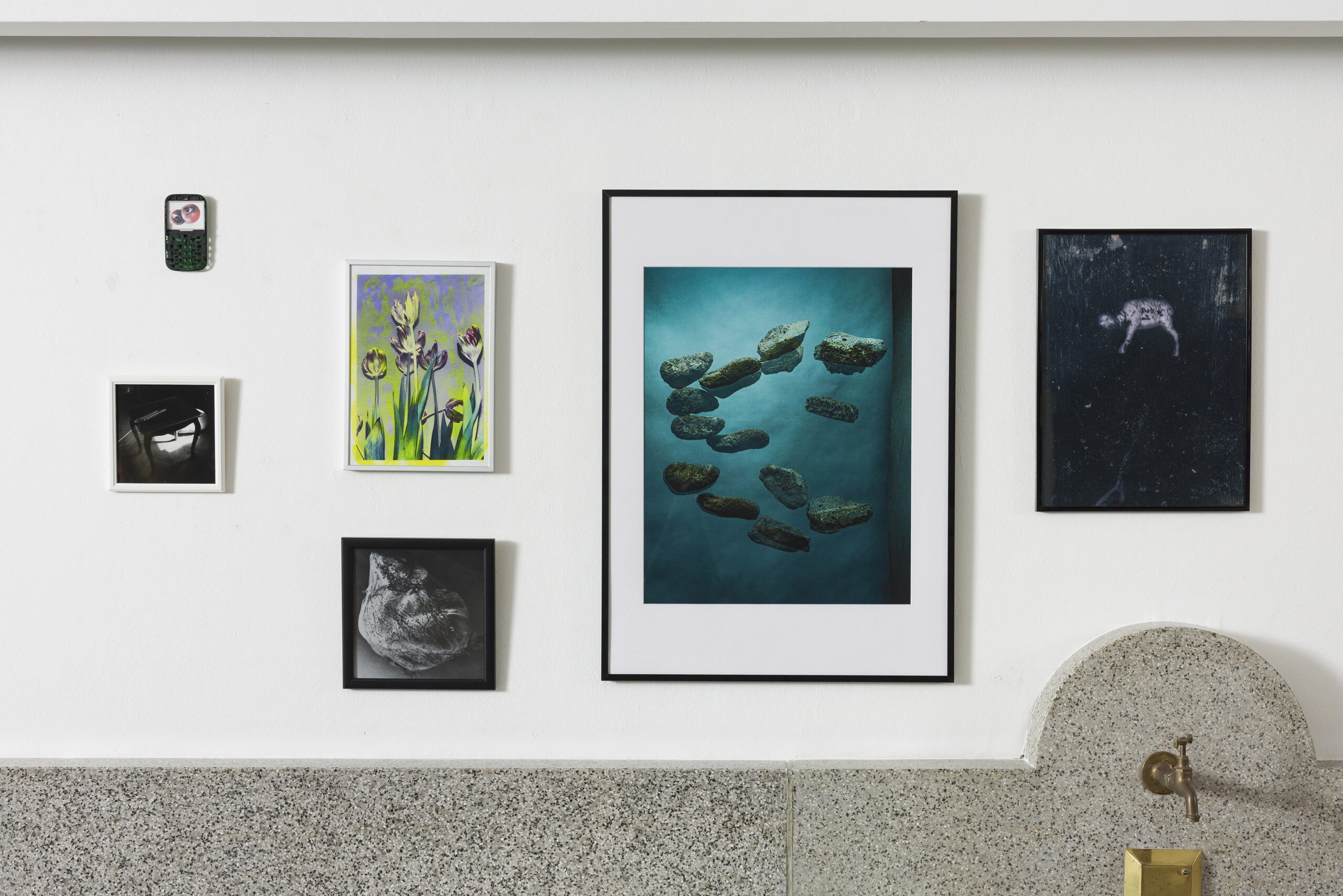 Asiana Jurca Avci: Neon Tulips (z okvirjem) - slika 2