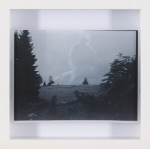 Mojca Radkovič: Visokogorska modrina (z okvirjem)