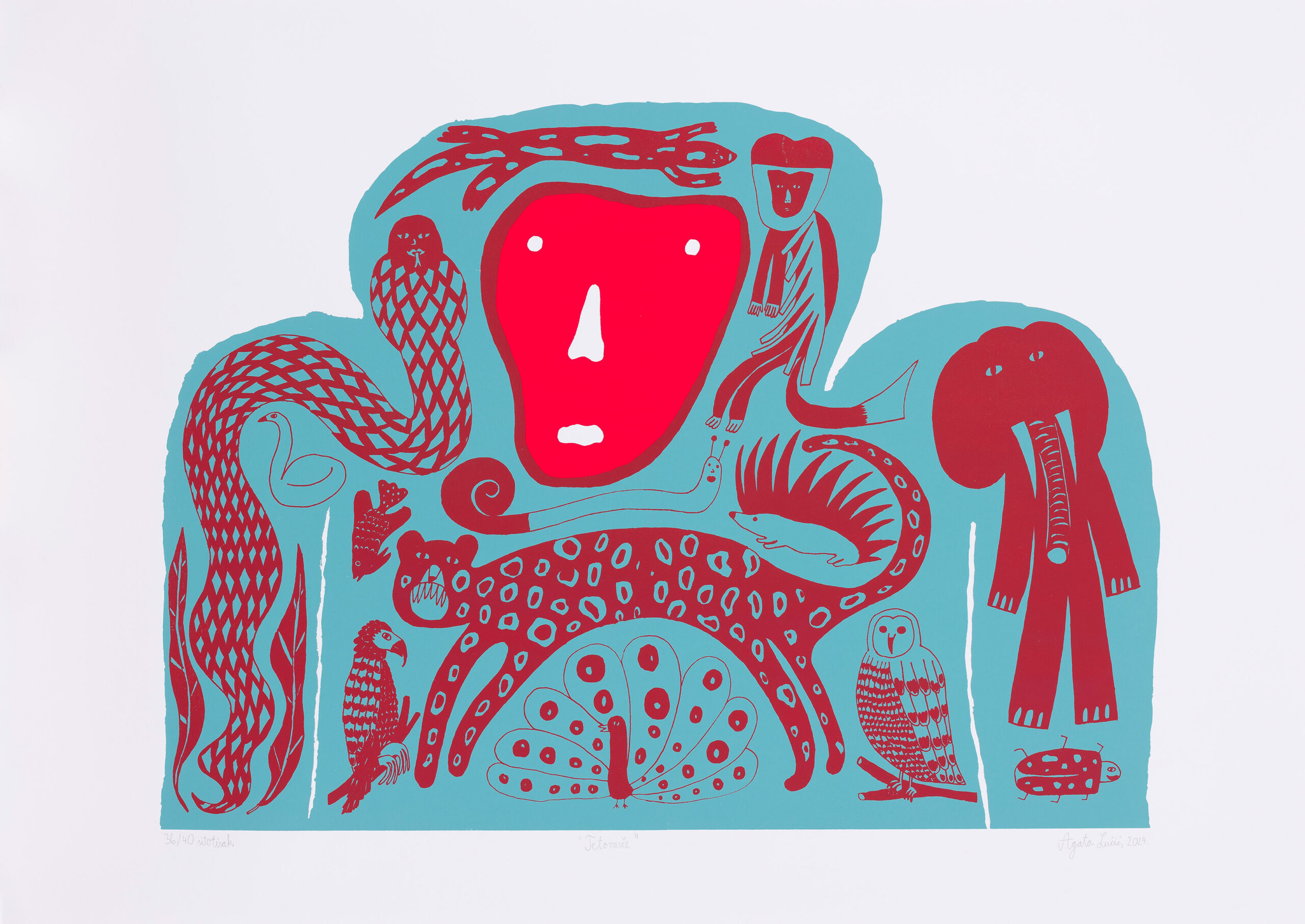 Agata Lučić: Tetovaže (Majmun)