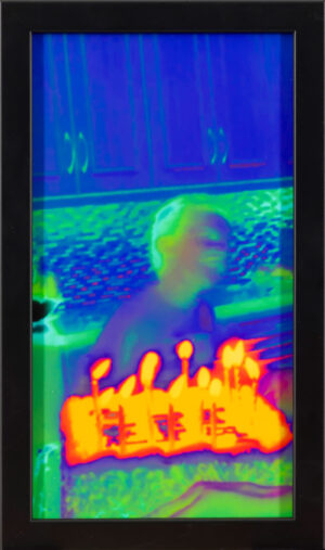 Dalea Kovačec: Until the end of memory II. (z okvirjem)