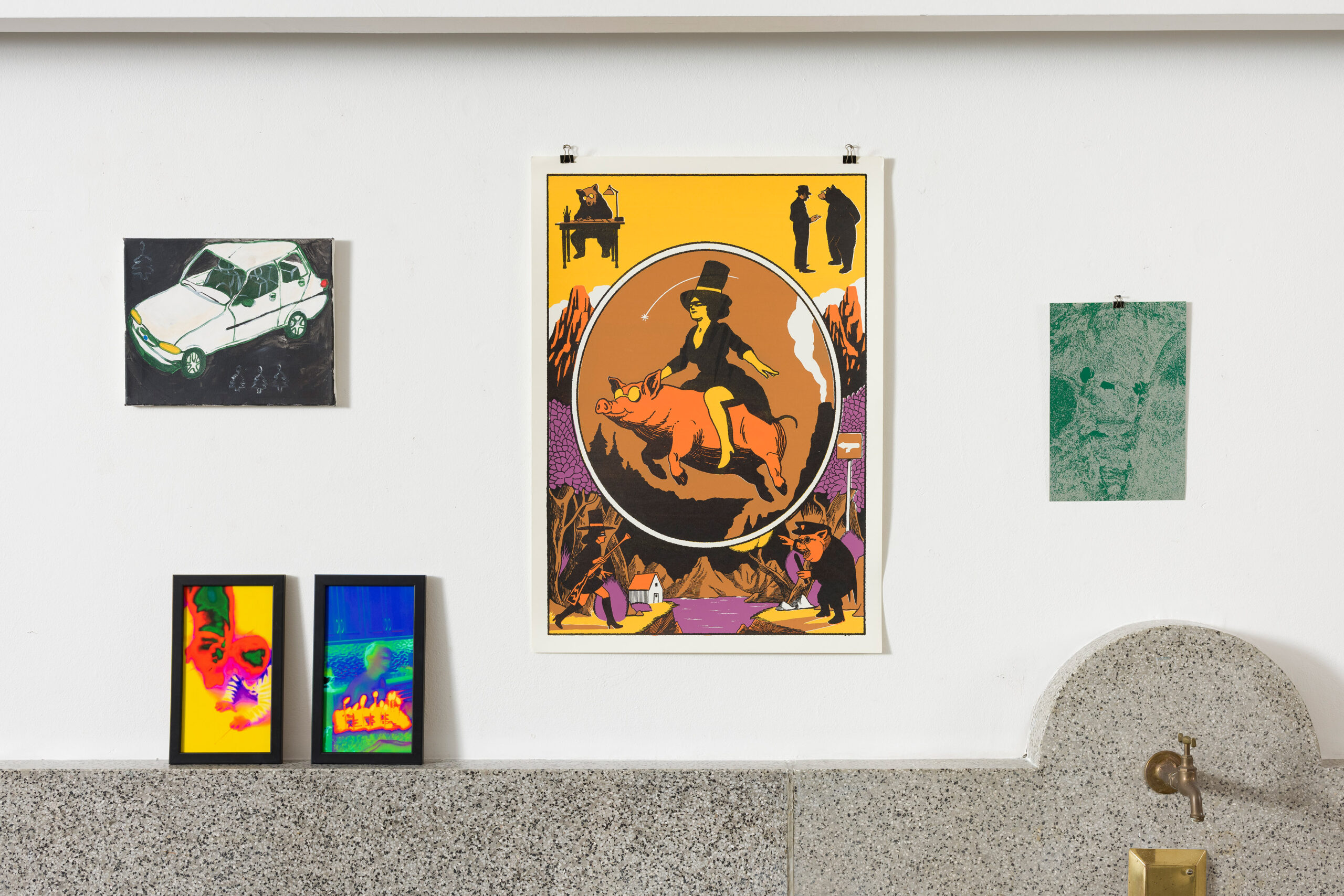 Dalea Kovačec: Until the end of memory III. (z okvirjem) - slika 2