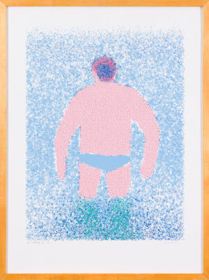 Matija Medved: Kopalec (z okvirjem)