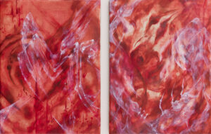 Sara Skenderija: Понекад ти само треба анђео. / Sometimes you just need an angel. (diptih)