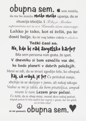 Hana Besjedica : Obupna sem