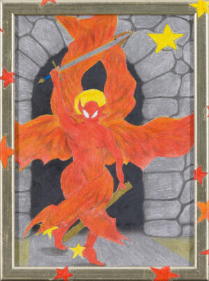 Jaka Juhant: Angel (z okvirjem)