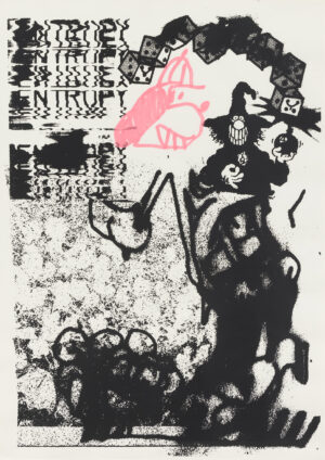 Nez Pez: Entropy Siebdruck
