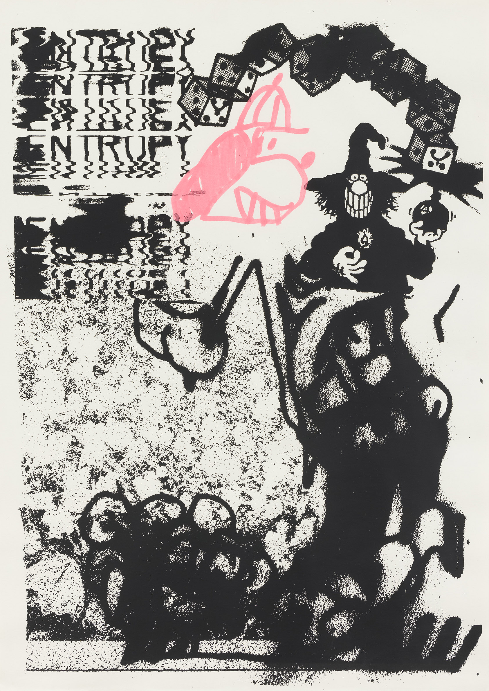 Nez Pez: Entropy Siebdruck