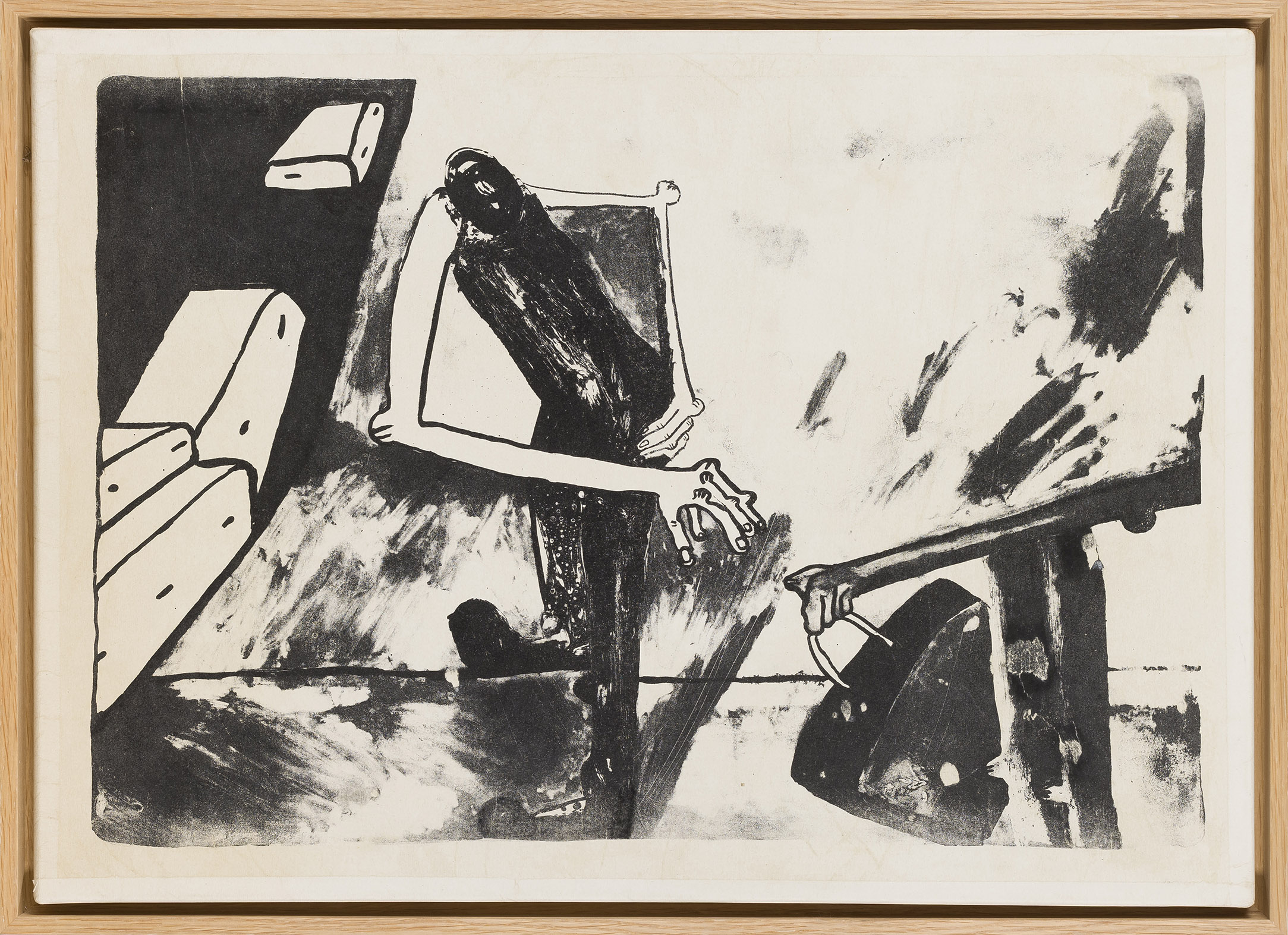 Tinkara Nemec Herkess: A tail on public transport IV (z okvirjem)